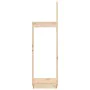 Soporte para leña madera maciza de pino 33,5x30x110 cm de , Bolsas y soportes de leña - Ref: Foro24-822616, Precio: 37,05 €, ...