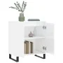 Aparador de madera contrachapada blanco brillante 60x35x70 cm de , Aparadores - Ref: Foro24-827166, Precio: 83,76 €, Descuent...