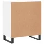Hochglanz-Weißer Sperrholz-Sideboard 60x35x70 cm von , Sideboards - Ref: Foro24-827166, Preis: 83,76 €, Rabatt: %