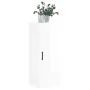 Bright white wall cabinet 34.5x34x90 cm by , Sideboards - Ref: Foro24-828862, Price: 51,93 €, Discount: %