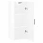 Bright white wall cabinet 34.5x34x90 cm by , Sideboards - Ref: Foro24-828862, Price: 51,93 €, Discount: %