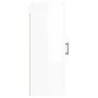 Bright white wall cabinet 34.5x34x90 cm by , Sideboards - Ref: Foro24-828862, Price: 51,93 €, Discount: %