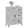 Grauer Beton-Engineered-Holz-Sideboard 69,5x34x90 cm von , Sideboards - Ref: Foro24-830264, Preis: 98,16 €, Rabatt: %