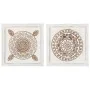 Hand-carved wall panels 2 units MDF 40x40x1.5cm by , Wall covering - Ref: Foro24-321659, Price: 36,06 €, Discount: %