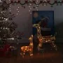 Familie von Weihnachtsrentieren aus Acryl mit 160 bunten LEDs. von , Weihnachtsbeleuchtung - Ref: Foro24-329792, Preis: 88,69...