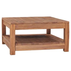 Solid teak wood coffee table 68x67x35 cm by , Coffee table - Ref: Foro24-332859, Price: 172,28 €, Discount: %