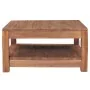 Solid teak wood coffee table 68x67x35 cm by , Coffee table - Ref: Foro24-332859, Price: 172,28 €, Discount: %