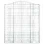 Gabion baskets 8 units arch shape iron 200x30x220/240 cm by , Pots and planters - Ref: Foro24-3145562, Price: 1,00 €, Discoun...