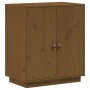 Solid pine wood sideboard in honey brown color, 65.5x40x75 cm by , Sideboards - Ref: Foro24-820120, Price: 106,15 €, Discount: %