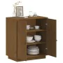 Solid pine wood sideboard in honey brown color, 65.5x40x75 cm by , Sideboards - Ref: Foro24-820120, Price: 106,15 €, Discount: %