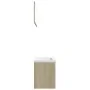 Badezimmermöbel-Set aus weißem und Eichenholz in Sonoma-Eiche. von , Badezimmermöbel - Ref: Foro24-3070897, Preis: 311,36 €, ...