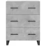 Grauer Beton-Engineered-Holz-Sideboard 69,5x34x90 cm von , Sideboards - Ref: Foro24-827880, Preis: 110,36 €, Rabatt: %