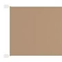 Toldo vertical tela oxford gris taupé 100x360 cm de , Sombrillas - Ref: Foro24-148403, Precio: 25,26 €, Descuento: %