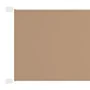 Vertical awning in gray taupe Oxford fabric 100x360 cm by , Umbrellas - Ref: Foro24-148403, Price: 29,31 €, Discount: %