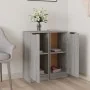 Display cabinets 2 units plywood gray Sonoma 30x30x70 cm by , Sideboards - Ref: Foro24-817009, Price: 70,30 €, Discount: %