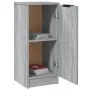 Display cabinets 2 units plywood gray Sonoma 30x30x70 cm by , Sideboards - Ref: Foro24-817009, Price: 70,30 €, Discount: %