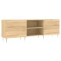 TV stand made of Sonoma oak engineered wood 150x30x50 cm by , TV Furniture - Ref: Foro24-829087, Price: 119,72 €, Discount: %