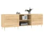 TV stand made of Sonoma oak engineered wood 150x30x50 cm by , TV Furniture - Ref: Foro24-829087, Price: 119,72 €, Discount: %