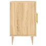 TV stand made of Sonoma oak engineered wood 150x30x50 cm by , TV Furniture - Ref: Foro24-829087, Price: 119,72 €, Discount: %