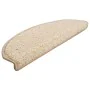 Stair treads 10 units cream 65x21x4 cm by , Stair mats - Ref: Foro24-149807, Price: 59,54 €, Discount: %