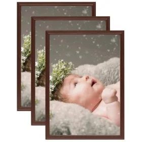 Collage photo frames for table, set of 3, dark red, 10x15 cm. by , Photo frames - Ref: Foro24-332658, Price: 10,19 €, Discoun...