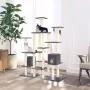Cat scratcher with dark gray sisal posts 145 cm by , Cat furniture - Ref: Foro24-171532, Price: 94,05 €, Discount: %