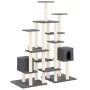 Cat scratcher with dark gray sisal posts 145 cm by , Cat furniture - Ref: Foro24-171532, Price: 94,05 €, Discount: %