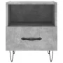 Mesita de noche madera ingeniería gris hormigón 40x35x47,5 cm de , Mesitas de noche - Ref: Foro24-827428, Precio: 43,23 €, De...