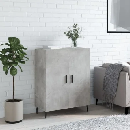 Engineered wood sideboard in gray concrete 69.5x34x90 cm by , Sideboards - Ref: Foro24-827744, Price: 83,74 €, Discount: %