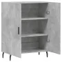 Engineered wood sideboard in gray concrete 69.5x34x90 cm by , Sideboards - Ref: Foro24-827744, Price: 83,74 €, Discount: %