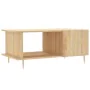 Oak Sonoma plywood coffee table 90x50x40 cm by , Coffee table - Ref: Foro24-829479, Price: 58,77 €, Discount: %