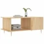 Eichenholz-Sonoma-Schichtholz-Couchtisch 90x50x40 cm von , Couchtisch - Ref: Foro24-829479, Preis: 58,77 €, Rabatt: %