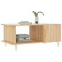 Oak Sonoma plywood coffee table 90x50x40 cm by , Coffee table - Ref: Foro24-829479, Price: 58,77 €, Discount: %