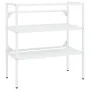 Weißes Eisenwaschbeckenstruktur 79x38x83 cm von , Badezimmerwaschtische - Ref: Foro24-338486, Preis: 64,30 €, Rabatt: %