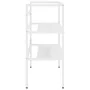 Weißes Eisenwaschbeckenstruktur 79x38x83 cm von , Badezimmerwaschtische - Ref: Foro24-338486, Preis: 64,30 €, Rabatt: %