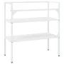 Weißes Eisenwaschbeckenstruktur 79x38x83 cm von , Badezimmerwaschtische - Ref: Foro24-338486, Preis: 64,30 €, Rabatt: %