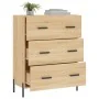 Ingenieurholz-Sideboard Eiche Sonoma 69,5x34x90 cm von , Sideboards - Ref: Foro24-827863, Preis: 115,42 €, Rabatt: %