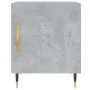 Bedside table made of gray concrete engineered wood, 40x40x50 cm. by , Nightstands - Ref: Foro24-827524, Price: 28,11 €, Disc...