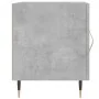 Bedside table made of gray concrete engineered wood, 40x40x50 cm. by , Nightstands - Ref: Foro24-827524, Price: 28,11 €, Disc...