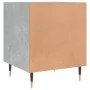 Bedside table made of gray concrete engineered wood, 40x40x50 cm. by , Nightstands - Ref: Foro24-827524, Price: 28,11 €, Disc...