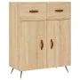 Engineered wood sideboard in Sonoma oak 69.5x34x90 cm by , Sideboards - Ref: Foro24-827951, Price: 82,04 €, Discount: %