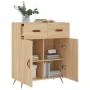Engineered wood sideboard in Sonoma oak 69.5x34x90 cm by , Sideboards - Ref: Foro24-827951, Price: 82,04 €, Discount: %