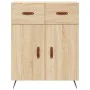 Aparador de madera de ingeniería roble Sonoma 69,5x34x90 cm de , Aparadores - Ref: Foro24-827951, Precio: 82,03 €, Descuento: %