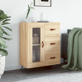 Ingenieurholz-Sideboard Eiche Sonoma 69,5x34x90 cm von , Sideboards - Ref: Foro24-828015, Preis: 68,75 €, Rabatt: %
