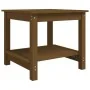 Massiver Kiefernholz-Couchtisch in Honigbraun 50x50x45 cm von , Couchtisch - Ref: Foro24-822280, Preis: 64,87 €, Rabatt: %