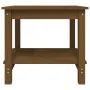 Massiver Kiefernholz-Couchtisch in Honigbraun 50x50x45 cm von , Couchtisch - Ref: Foro24-822280, Preis: 64,87 €, Rabatt: %
