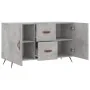 Engineered wood sideboard in concrete grey, 100x36x60 cm. by , Sideboards - Ref: Foro24-828144, Price: 84,23 €, Discount: %