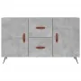 Engineered wood sideboard in concrete grey, 100x36x60 cm. by , Sideboards - Ref: Foro24-828144, Price: 84,23 €, Discount: %