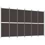 6-panel brown fabric room divider 300x180 cm by , Room dividers - Ref: Foro24-350223, Price: 63,33 €, Discount: %