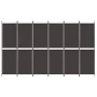 6-panel brown fabric room divider 300x180 cm by , Room dividers - Ref: Foro24-350223, Price: 63,33 €, Discount: %